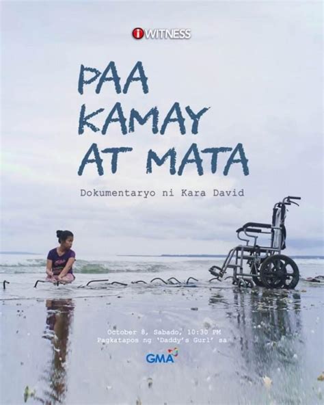 mga kamay ni lilit summary|'Paa, Kamay at Mata', dokumentaryo ni Kara David .